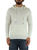 OFF WHITE | Maglia con cappuccio in lana e cashmere OFF WHITE | Maglia con cappuccio in lana e cashmere