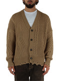 CAMMELLO | Cardigan effetto vintage in misto lana CAMMELLO | Cardigan effetto vintage in misto lana