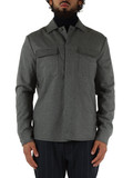 GRIGIO | Overshirt in lana e cashmere GRIGIO | Overshirt in lana e cashmere
