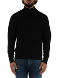 NERO | Cardigan con zip in misto lana vergine NERO | Cardigan con zip in misto lana vergine