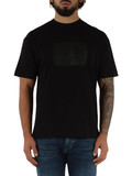 NERO | T-shirt in cotone con stampa logo frontale NERO | T-shirt in cotone con stampa logo frontale