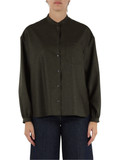 VERDE SCURO | Camicia mod. 5433 in misto lana vergine e cashmere VERDE SCURO | Camicia mod. 5433 in misto lana vergine e cashmere