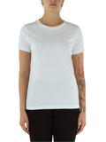 BIANCO | T-shirt regular fit in cotone con ricamo logo BIANCO | T-shirt regular fit in cotone con ricamo logo