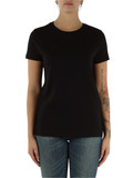 NERO | T-shirt regular fit in cotone con ricamo logo NERO | T-shirt regular fit in cotone con ricamo logo