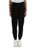NERO | Pantalone sportivo in misto viscosa con inserti a contrasto NERO | Pantalone sportivo in misto viscosa con inserti a contrasto
