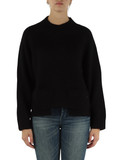 NERO | Maglia girocollo in misto lana vergine NERO | Maglia girocollo in misto lana vergine