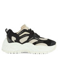 NERO | Sneakers chunky in ecopelle e tessuto NERO | Sneakers chunky in ecopelle e tessuto