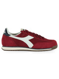 ROSSO SCURO | Sneakers in pelle e tessuto CROSS ROSSO SCURO | Sneakers in pelle e tessuto CROSS