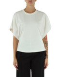 OFF WHITE | T-shirt in cotone con placca logo OFF WHITE | T-shirt in cotone con placca logo