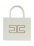 OFF WHITE | Borsa tote piccola in pelle sintetica con logo frontale OFF WHITE | Borsa tote piccola in pelle sintetica con logo frontale