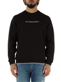 NERO | Felpa in misto cotone con ricamo logo frontale NERO | Felpa in misto cotone con ricamo logo frontale