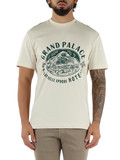 CREMA | T-shirt in cotone con stampa frontale CREMA | T-shirt in cotone con stampa frontale