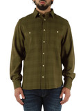 VERDE MILITARE | Camicia relaxed fit in twill di cotone VERDE MILITARE | Camicia relaxed fit in twill di cotone