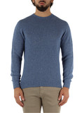 BLU CHIARO | Maglia girocollo in misto lana BLU CHIARO | Maglia girocollo in misto lana