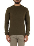 VERDE MILITARE | Maglia girocollo in misto lana VERDE MILITARE | Maglia girocollo in misto lana