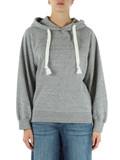 GRIGIO | Felpa con cappuccio e spacco con zip sul retro GRIGIO | Felpa con cappuccio e spacco con zip sul retro