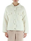 OFF WHITE | Giacca teddy oversize OFF WHITE | Giacca teddy oversize