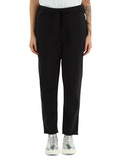 NERO | Pantaloni sportivi effetto slavato in cotone felpato NERO | Pantaloni sportivi effetto slavato in cotone felpato