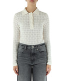 OFF WHITE | Polo a body in pizzo YOANA OFF WHITE | Polo a body in pizzo YOANA