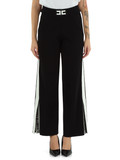 NERO | Pantalone in misto viscosa con spacchi laterali NERO | Pantalone in misto viscosa con spacchi laterali