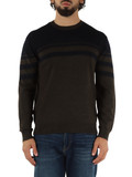 MARRONE | Maglia girocollo in misto lana vergine MARRONE | Maglia girocollo in misto lana vergine