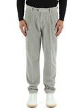 GRIGIO CHIARO | Pantalone in velluto a coste con pinces GRIGIO CHIARO | Pantalone in velluto a coste con pinces