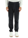 GRIGIO SCURO | Pantalone in velluto a coste con pinces GRIGIO SCURO | Pantalone in velluto a coste con pinces