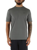 GRIGIO | T-shirt in cotone stretch con scritta logo a rilievo GRIGIO | T-shirt in cotone stretch con scritta logo a rilievo
