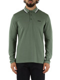 VERDE | Polo manica lunga regular fit in cotone piquet VERDE | Polo manica lunga regular fit in cotone piquet