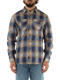 BLU | Camicia a quadri in cotone AI Wash BLU | Camicia a quadri in cotone AI Wash