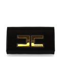 NERO | Pochette in pelle con logo frontale NERO | Pochette in pelle con logo frontale