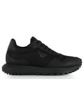 NERO | Sneakers SoftFoam Insole in pelle e tessuto NERO | Sneakers SoftFoam Insole in pelle e tessuto