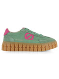 VERDE | Sneakers in pelle ed ecopelle PLAY SIDE VERDE | Sneakers in pelle ed ecopelle PLAY SIDE