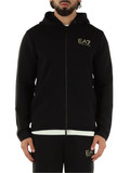 NERO | Felpa con zip slim fit in misto viscosa NERO | Felpa con zip slim fit in misto viscosa