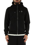 NERO | Felpa con zip regular fit in misto viscosa NERO | Felpa con zip regular fit in misto viscosa