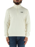 PANNA | Felpa collo a zip modern fit in misto cotone PANNA | Felpa collo a zip modern fit in misto cotone