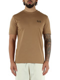 CAMMELLO | T-shirt slim fit in cotone con stampa logo a rilievo CAMMELLO | T-shirt slim fit in cotone con stampa logo a rilievo