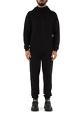 NERO | Tuta sportiva NATURAL VENTUS7 composta da felpa con cappuccio e pantaloni NERO | Tuta sportiva NATURAL VENTUS7 composta da felpa con cappuccio e pantaloni