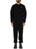 NERO | Tuta sportiva modern fit composta da felpa girocollo e pantaloni NERO | Tuta sportiva modern fit composta da felpa girocollo e pantaloni