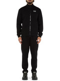 NERO | Tuta sportiva modern fit composta da felpa con zip e pantaloni NERO | Tuta sportiva modern fit composta da felpa con zip e pantaloni