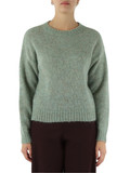 VERDE ACQUA | Maglia girocollo in misto alpaca VERDE ACQUA | Maglia girocollo in misto alpaca