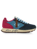 BLU | Sneakers in pelle e tessuto ALLY VINTAGE Gold Edition BLU | Sneakers in pelle e tessuto ALLY VINTAGE Gold Edition