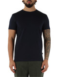 BLU SCURO | T-shirt in cotone stretch RINOCORTA BLU SCURO | T-shirt in cotone stretch RINOCORTA