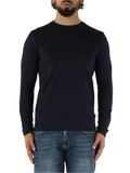 BLU SCURO | T-shirt in cotone stretch RINOLUNGA BLU SCURO | T-shirt in cotone stretch RINOLUNGA