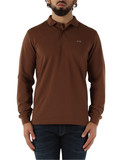 MARRONE | Polo manica lunga Everyday in cotone piquet MARRONE | Polo manica lunga Everyday in cotone piquet