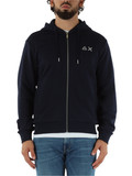BLU SCURO | Felpa Everyday con zip e cappuccio BLU SCURO | Felpa Everyday con zip e cappuccio