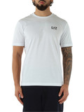 BIANCO | T-shirt slim fit in cotone con stampa logo a rilievo BIANCO | T-shirt slim fit in cotone con stampa logo a rilievo