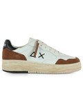 BIANCO/NERO | Sneakers in pelle BIG BASKET Gold Edition BIANCO/NERO | Sneakers in pelle BIG BASKET Gold Edition