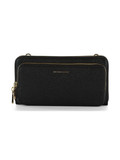 NERO | Borsa a tracolla in pelle martellata JET SET Large NERO | Borsa a tracolla in pelle martellata JET SET Large