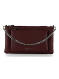 BORDEAUX | Borsa a tracolla in pelle martellata JET SET Medium BORDEAUX | Borsa a tracolla in pelle martellata JET SET Medium